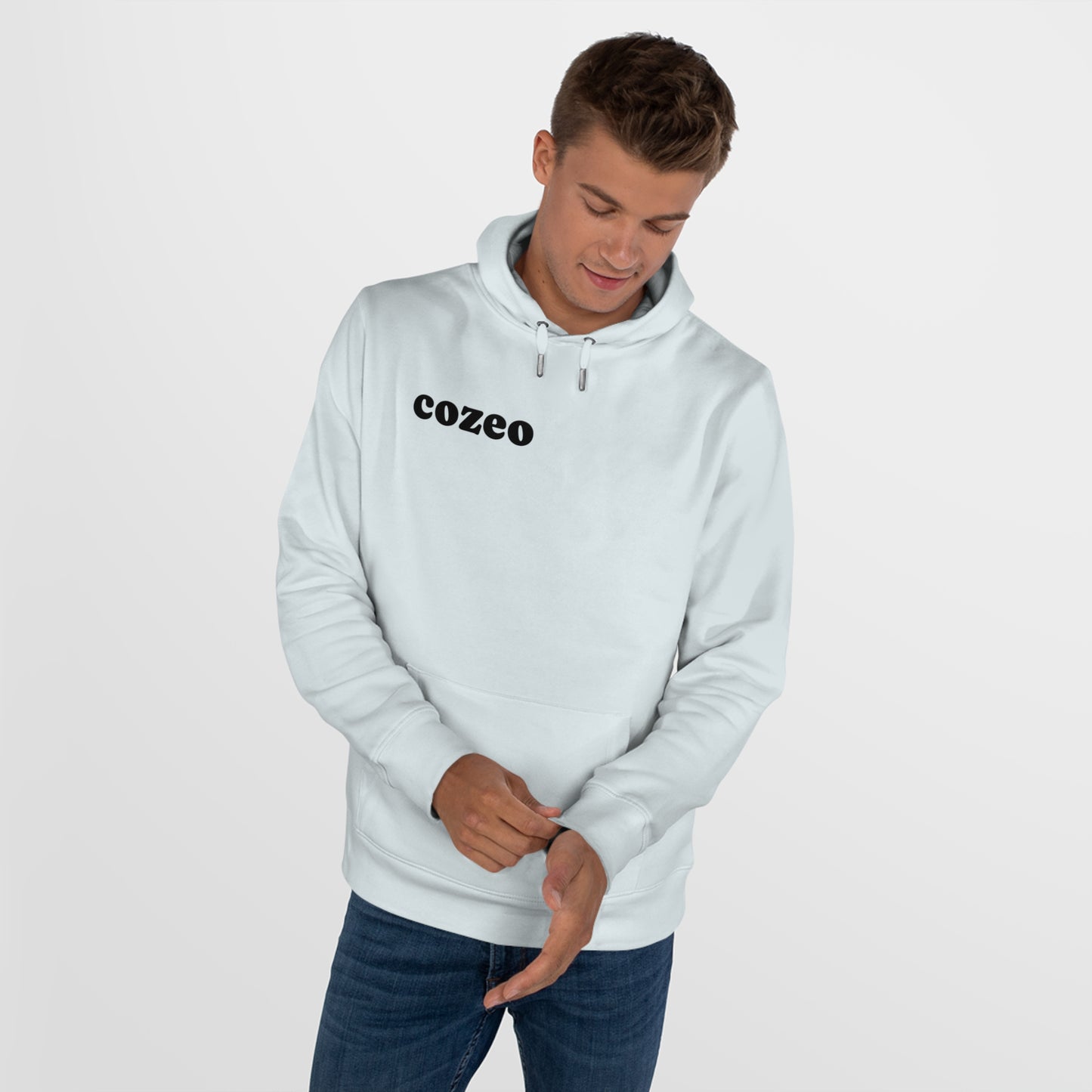 Stylish Cozeo King Hooded Sweatshirt, Casual Wear, Gift for Him, Streetwear Fashion, Cozy Sweatshirt