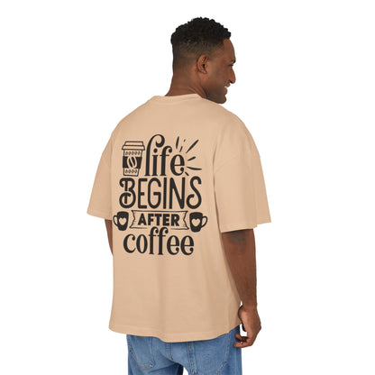 Life Begins After Coffee Box Tee,  Graphic T-Shirt, Casual Coffee Lover Apparel, Gift for Coffee Enthusiasts, Comfortable [...]