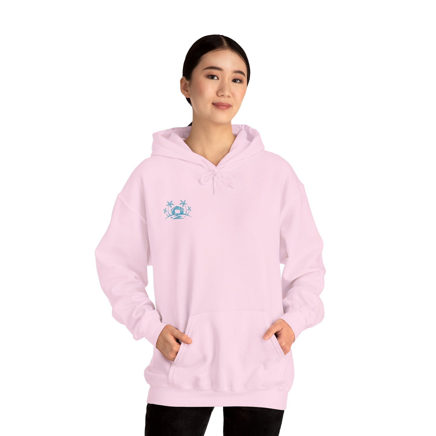 Cozy Star Emblem  Hooded Sweatshirt - Perfect Gift for Friends, Casual Wear, Outdoor Activities, Cozy Layering, Winter Essentials
