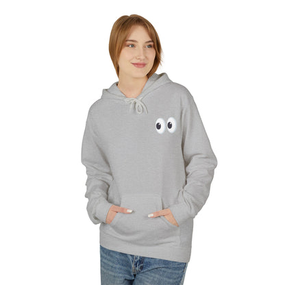 Playful Eyes Fleece Hoodie - Fun Sweatshirt for Unique Style,  Cozy Wear, Perfect Gift for All Occasions, Casual Outfits, Daily [...]