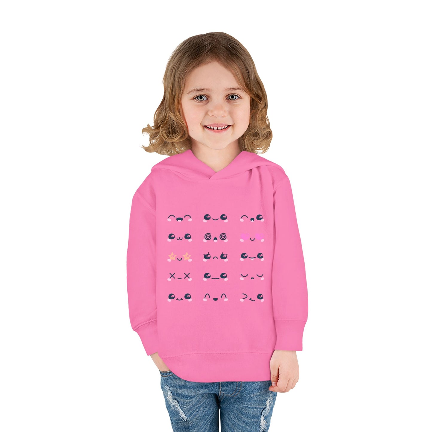 Cute Toddler Fleece Hoodie with Fun Facial Expressions, Perfect Gift for Kids, Cozy Pullover for Playdates, Everyday Wear, Holiday [...]
