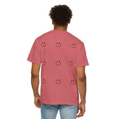 Smiley Face  T-Shirt, Fun Graphic Tee, Casual Wear, Gift for Friends, Positive Vibes Shirt, Happy Birthday Gift, Summer Essentials