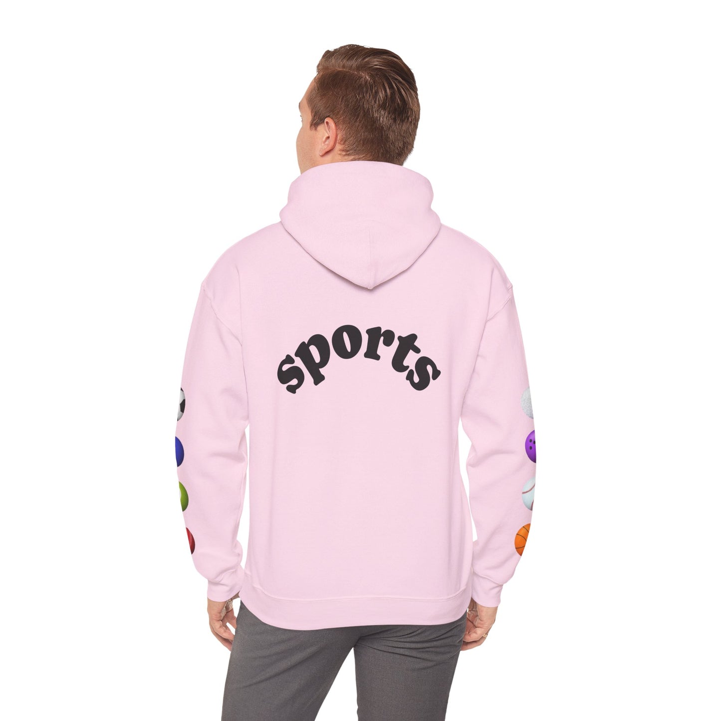 Sports-Themed Hoodie, Perfect for Athletes, Gifts for Sports Lovers, Cozy Sweatshirt for Game Days, Casual Wear