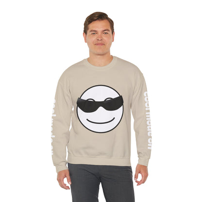 Cool Vibes Crewneck Sweatshirt, Chill Fashion, Casual Wear, Trendy Gift, Lounge Pullover