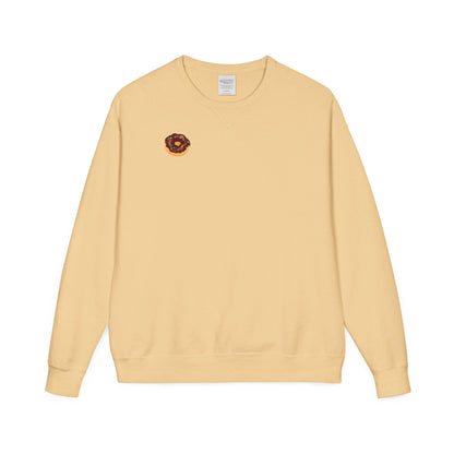 Cozy Donut Graphic Sweatshirt - Perfect for Food Lovers, Casual Outings, Birthdays, Winter Fashion, Gift Idea