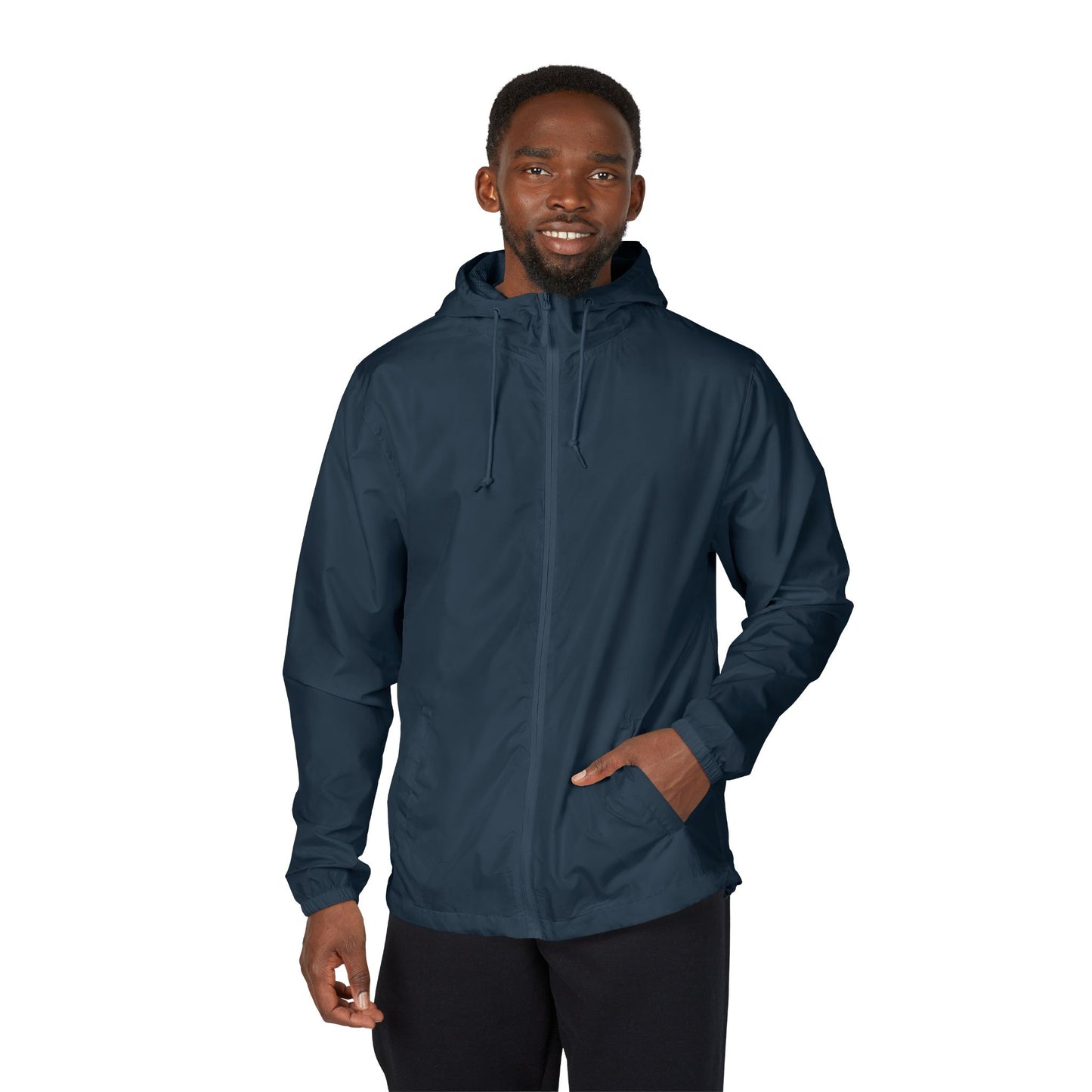 Stylish  Full-Zip Windbreaker for All-Season Adventures, Lightweight Jacket, Outdoor Gear, Casual Fashion, Rain Ready, Easy Layering