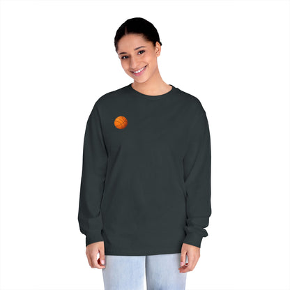 Minimalist Graphic Long Sleeve T-Shirt,  Casual Wear, Everyday Comfort, Stylish Layering Essential, Gift for Friends