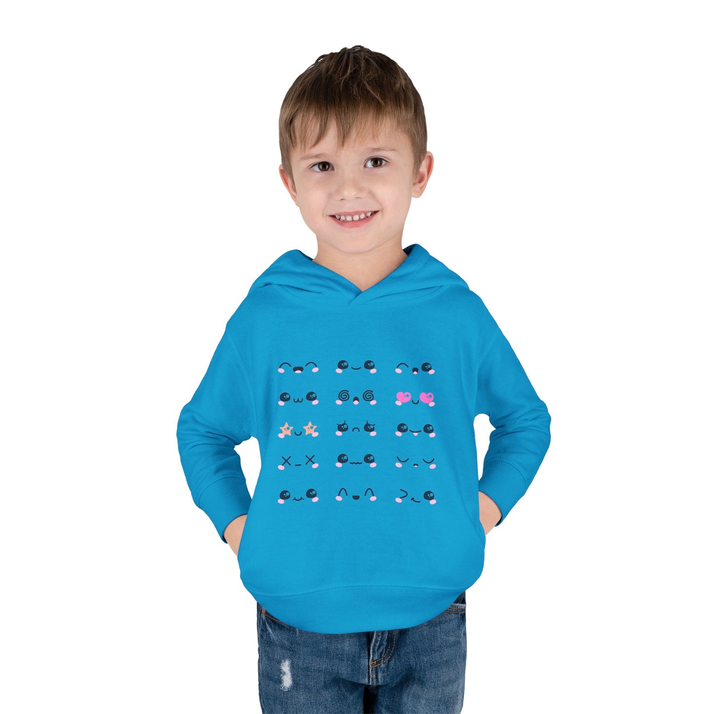 Cute Toddler Fleece Hoodie with Fun Facial Expressions, Perfect Gift for Kids, Cozy Pullover for Playdates, Everyday Wear, Holiday [...]
