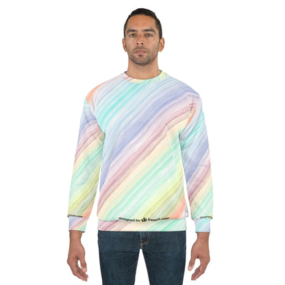 Colorful Abstract Sweatshirt, Cozy Fashion, Gift for Art Lovers, Chill Days, Unique Layering Piece, Spring & Summer Wear