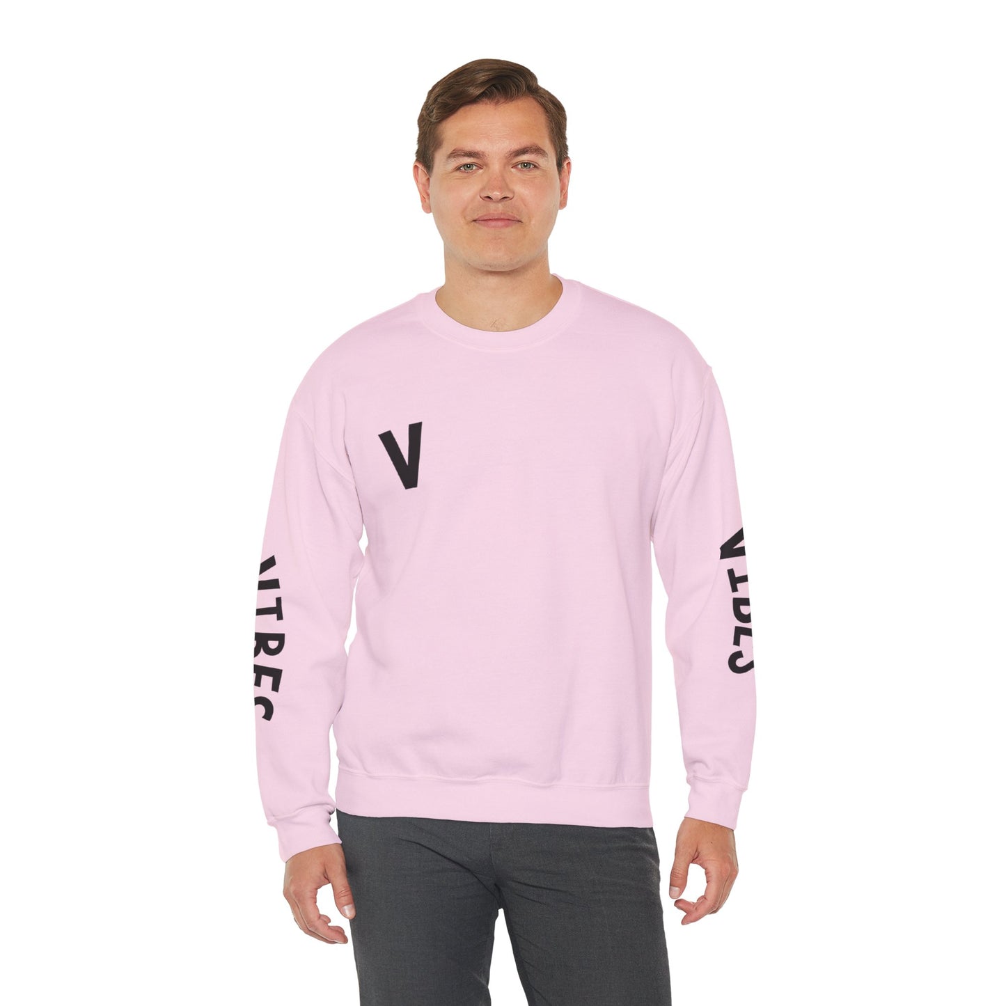 Vibes  Heavy Blend™ Crewneck Sweatshirt - Cozy, Casual, Trendy, Gift for Her/Him, Perfect for Fall/Winter