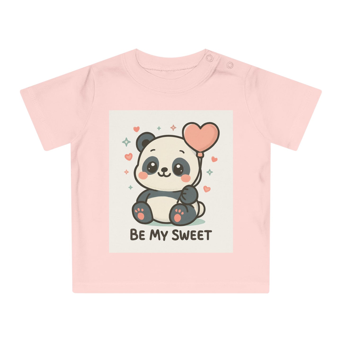 Cute Panda Baby T-Shirt, Adorable Infant Tee, Be My Sweet Gift, Baby Shower Outfit, Birthday Apparel, Newborn Clothing