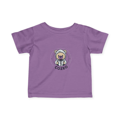 Cozy Bear Infant Tee | Cute Baby T-Shirt, Toddler Apparel, Baby Shower Gift, Children's Clothing