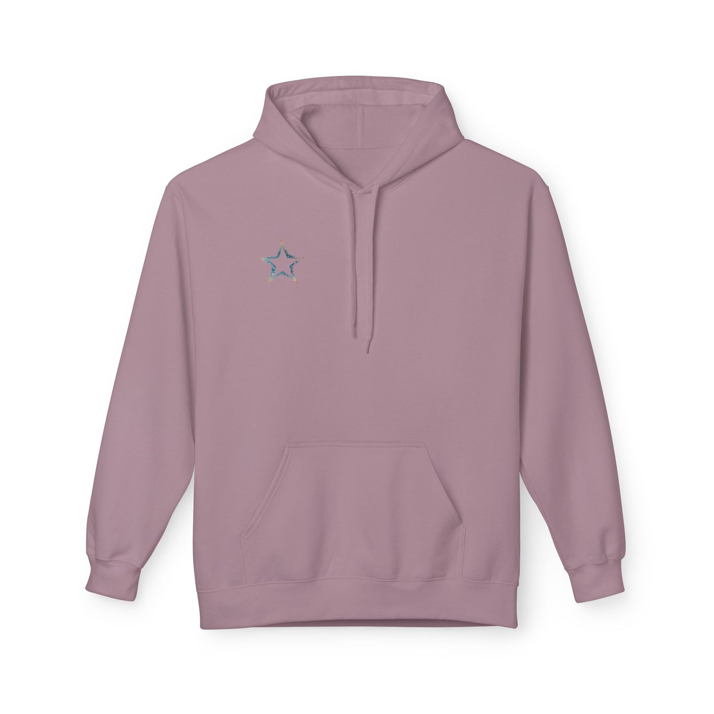 Starry Softstyle Fleece Hoodie for Cozy Vibes, Pullover, Casual Comfort, Perfect Gift for All Occasions, Streetwear Fashion