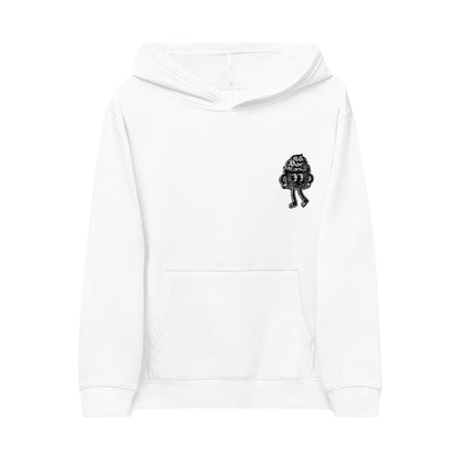 Cozy Kids Fleece Hoodie with Fun Embroidery - Perfect for Playdates, Birthdays, Back to School, Casual Wear, Children's Apparel