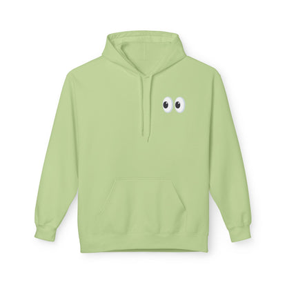 Playful Eyes Fleece Hoodie - Fun Sweatshirt for Unique Style,  Cozy Wear, Perfect Gift for All Occasions, Casual Outfits, Daily [...]