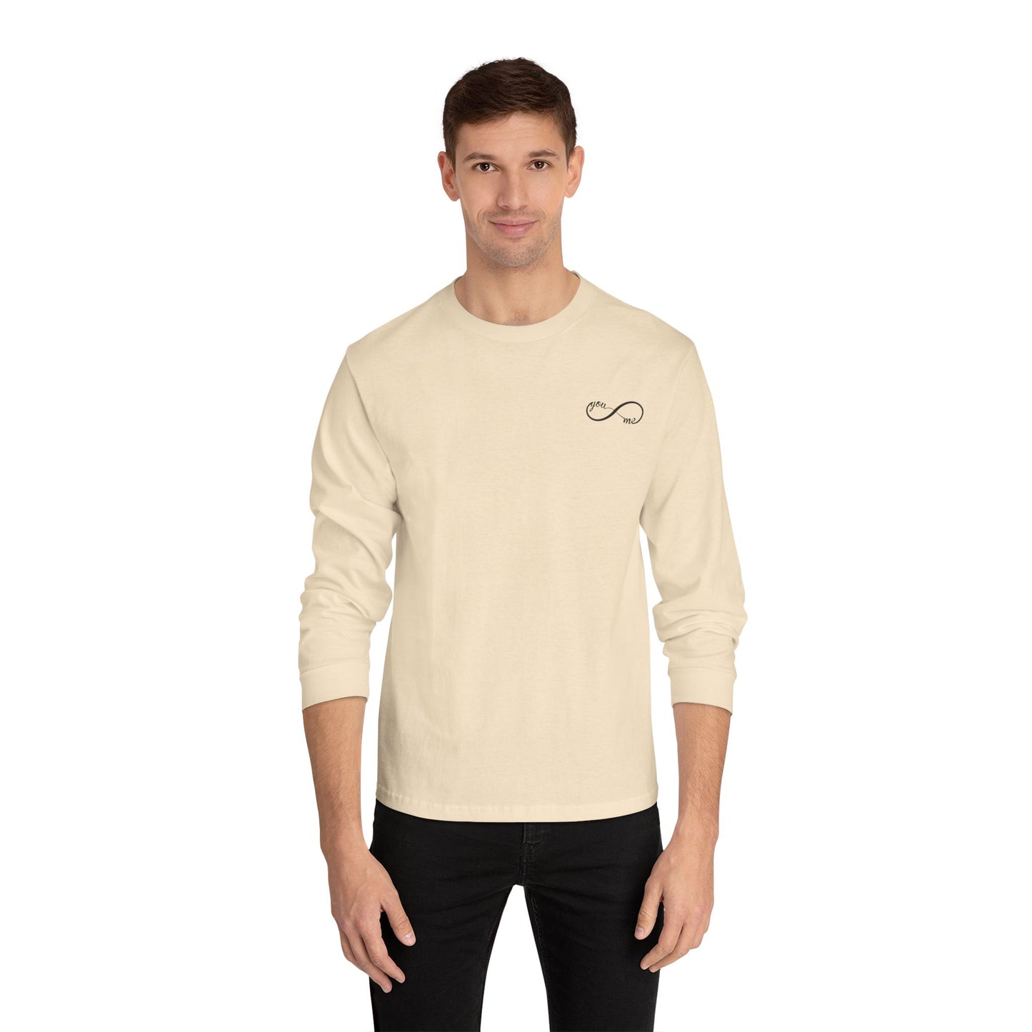 Infinity Symbol  Classic Long Sleeve T-Shirt, Gift for Him/Her, Casual Wear, Trendy Fashion, Everyday Basics