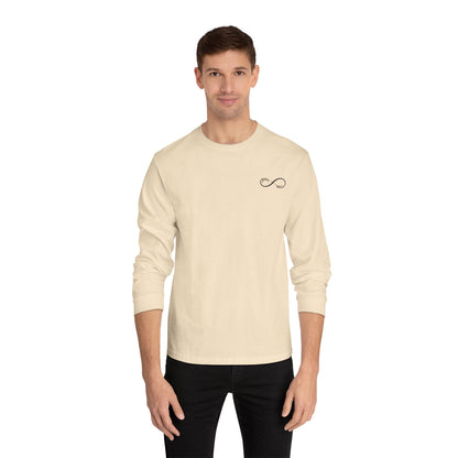 Infinity Symbol  Classic Long Sleeve T-Shirt, Gift for Him/Her, Casual Wear, Trendy Fashion, Everyday Basics