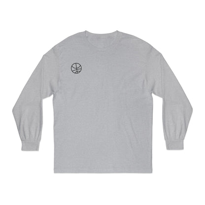 Minimalist Graphic Long Sleeve T-Shirt,  Casual Wear, Everyday Comfort, Stylish Layering Essential, Gift for Friends