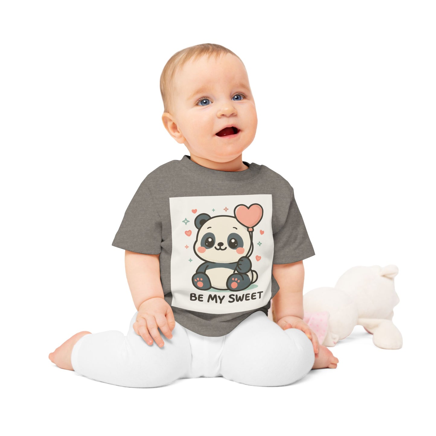 Cute Panda Baby T-Shirt, Adorable Infant Tee, Be My Sweet Gift, Baby Shower Outfit, Birthday Apparel, Newborn Clothing