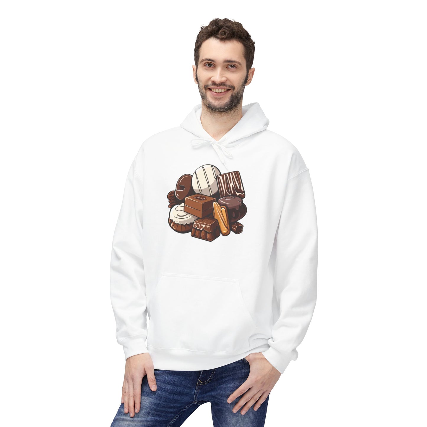 Indulgent Treats Hoodie - Perfect for Dessert Lovers, Cozy Gift, Snack Enthusiast Apparel, Sweet Tooth Hoodie, Funny Dessert Wear