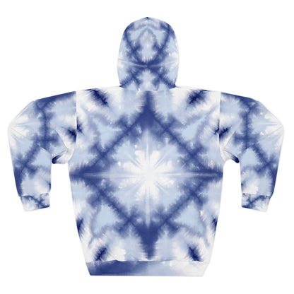 Tie-Dye  Pullover Hoodie - Cozy AOP Design, Casual Wear, Perfect Gift for All Seasons, Trendy Streetwear