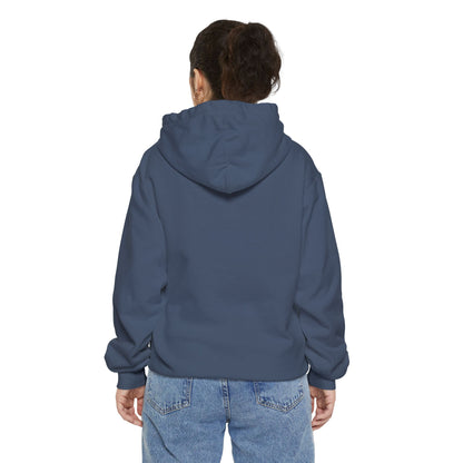 Sporty  Garment-Dyed Hoodie - Casual Comfort for Sports Lovers,  Apparel, Activewear, Gift for Athletes, Cozy Loungewear