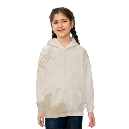 Trendy Children's Hoodie, Stylish Kids Pullover, Cozy AOP Sweatshirt, Unique Gift for Kids, Birthday Present, Fashionable Kidswear