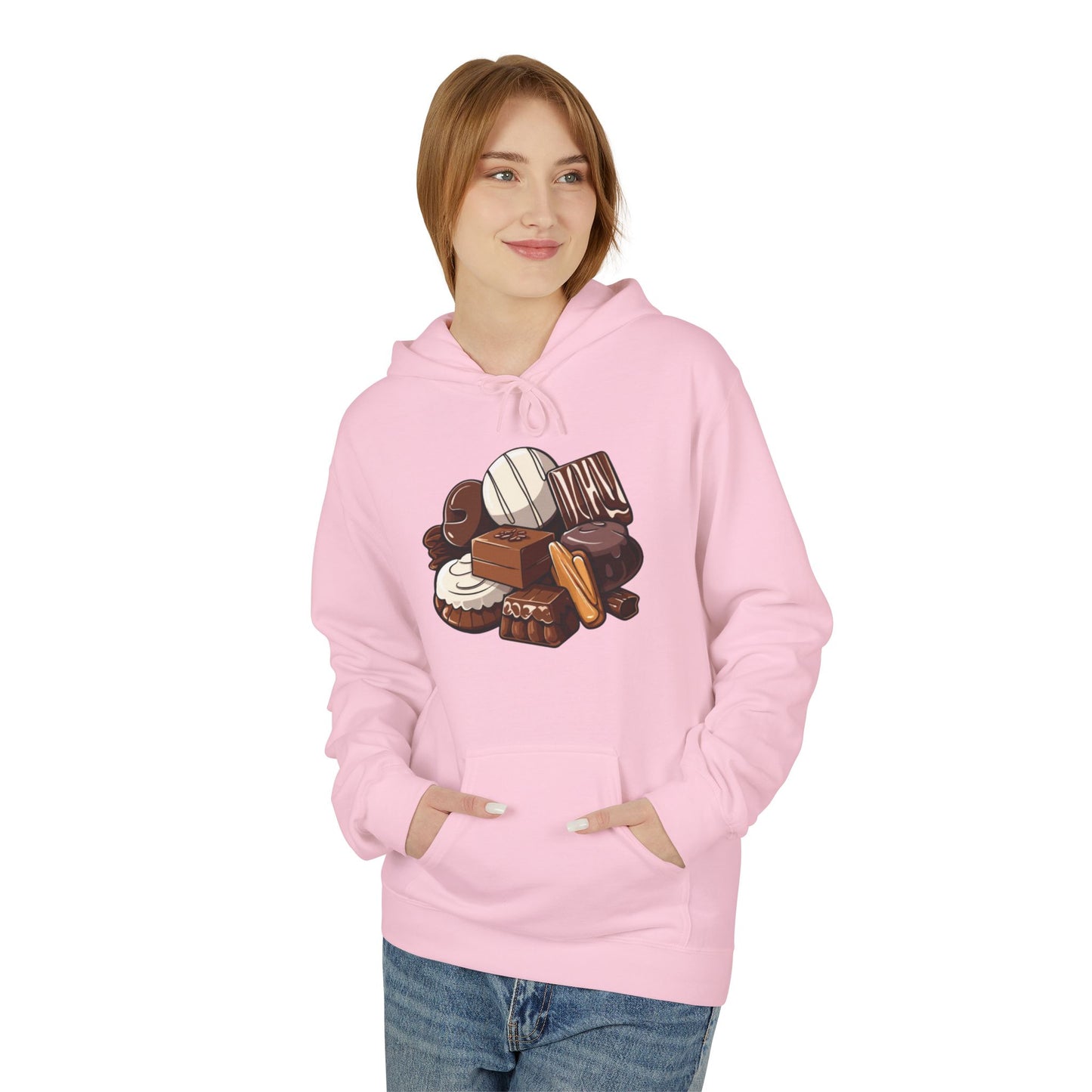 Indulgent Treats Hoodie - Perfect for Dessert Lovers, Cozy Gift, Snack Enthusiast Apparel, Sweet Tooth Hoodie, Funny Dessert Wear