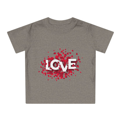 Love Baby T-Shirt | Cute Baby Outfit, Newborn Gift, Baby Shower Gift, Floral Print Toddler Top