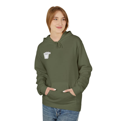 Cozy Movie Night Hoodie, Softstyle Fleece Sweatshirt, Perfect for Film Buffs, Gift Idea for Movie Lovers, Casual Wear for Home & Cinema