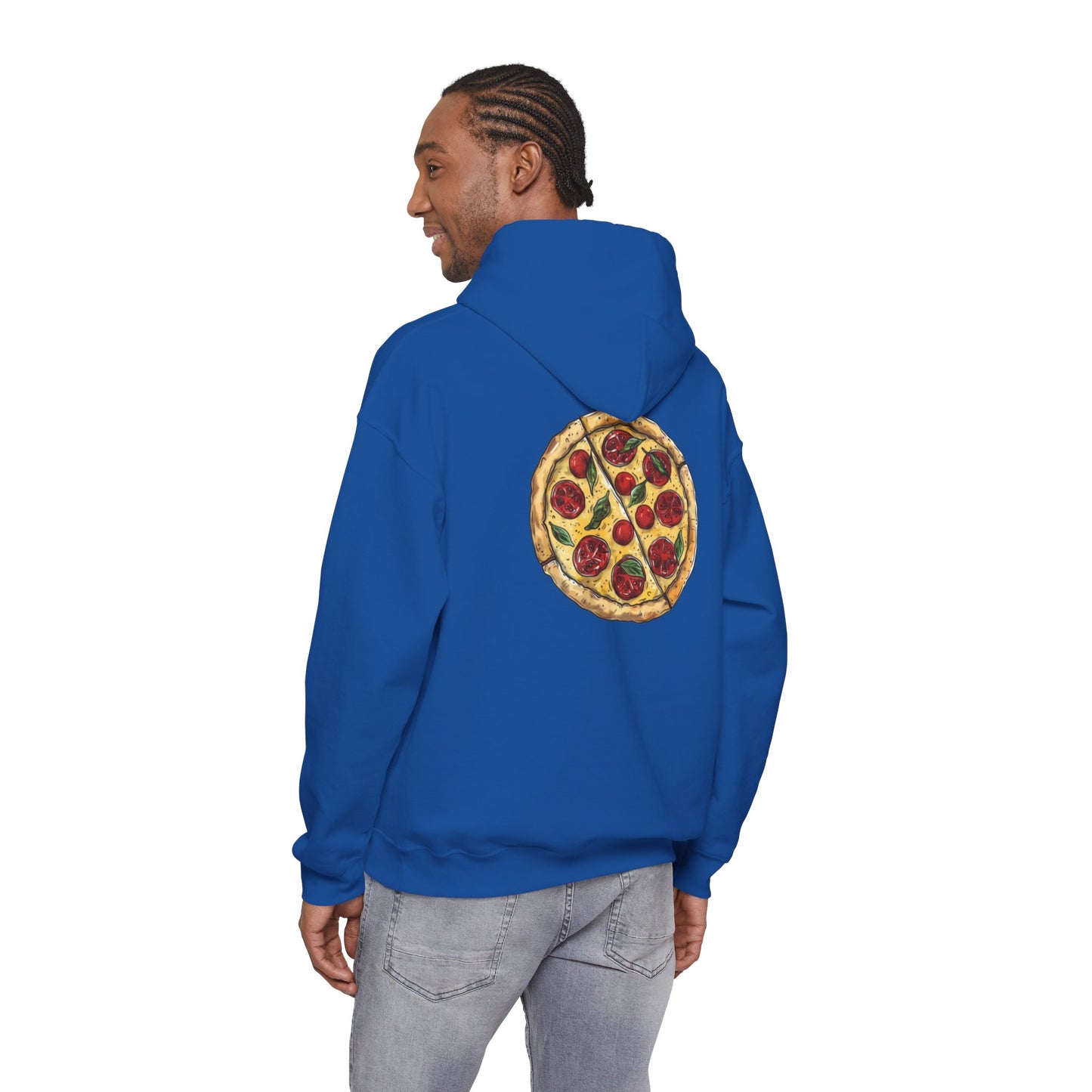 pizza design Heavy Blend™ Hooded Sweatshirt