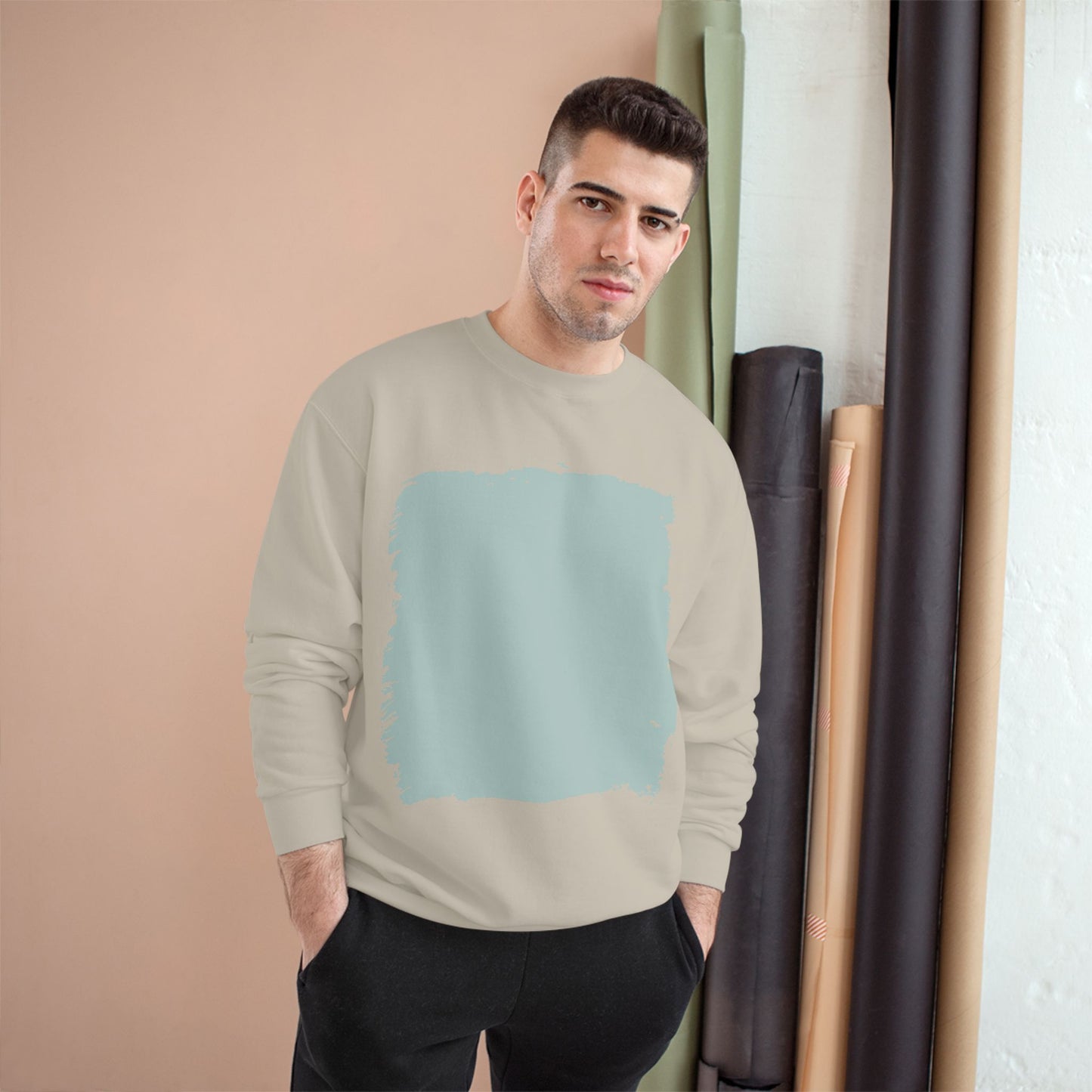 Casual Champion Sweatshirt - Minimalist Aesthetic, Trendy Apparel, Cozy Fashion, Gift for Her, Everyday Wear