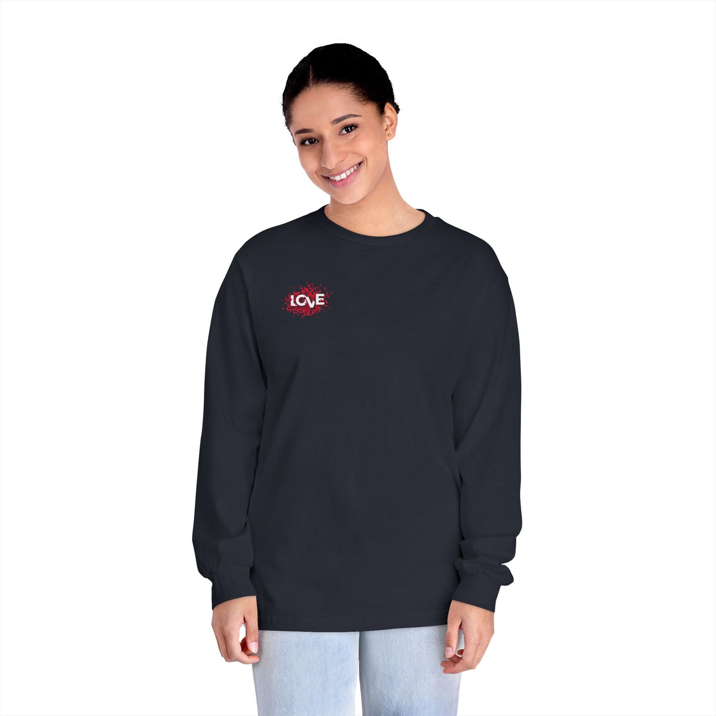 Classic Love Long Sleeve T-Shirt |  Casual Apparel, Gift for Him/Her,  Everyday Wear, Cozy Style
