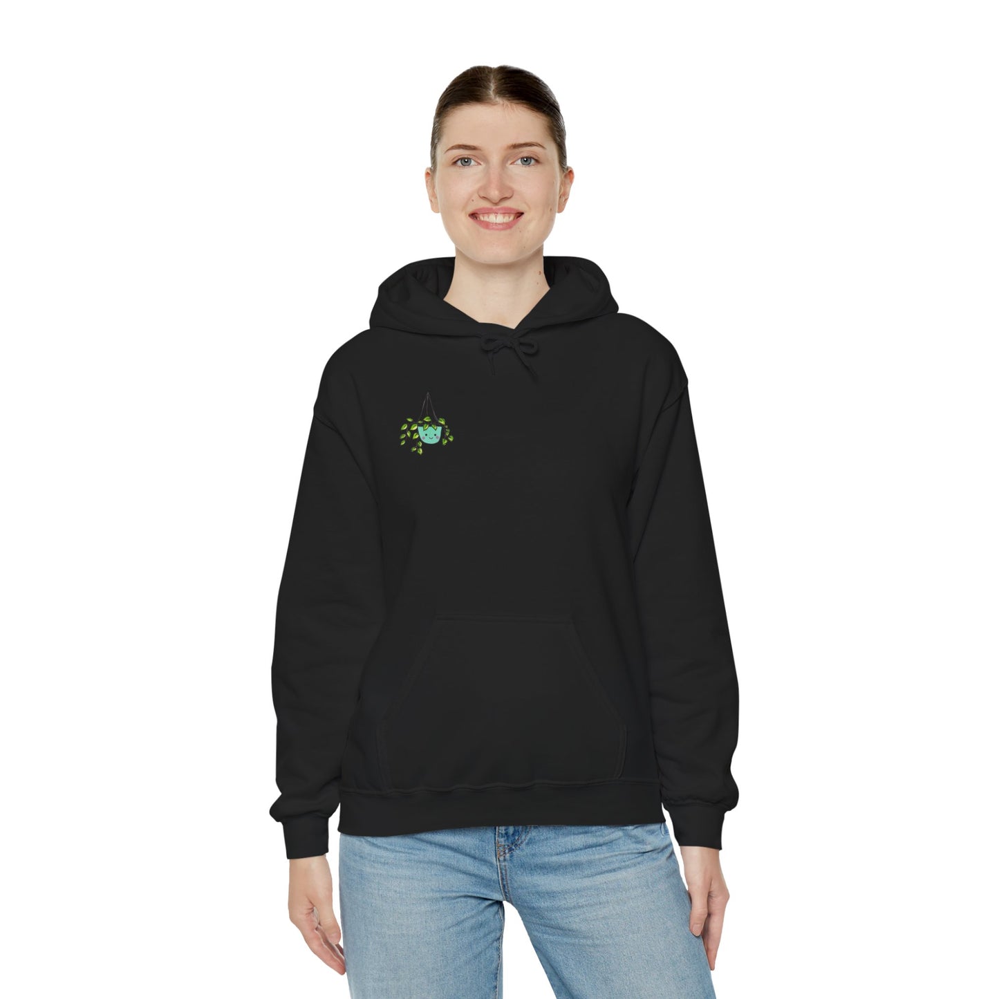 Cozy Nature-Inspired Hooded Sweatshirt,  Hoodie for Casual Wear, Eco-Friendly Gift for Outdoor Lovers, Perfect for Autumn Days