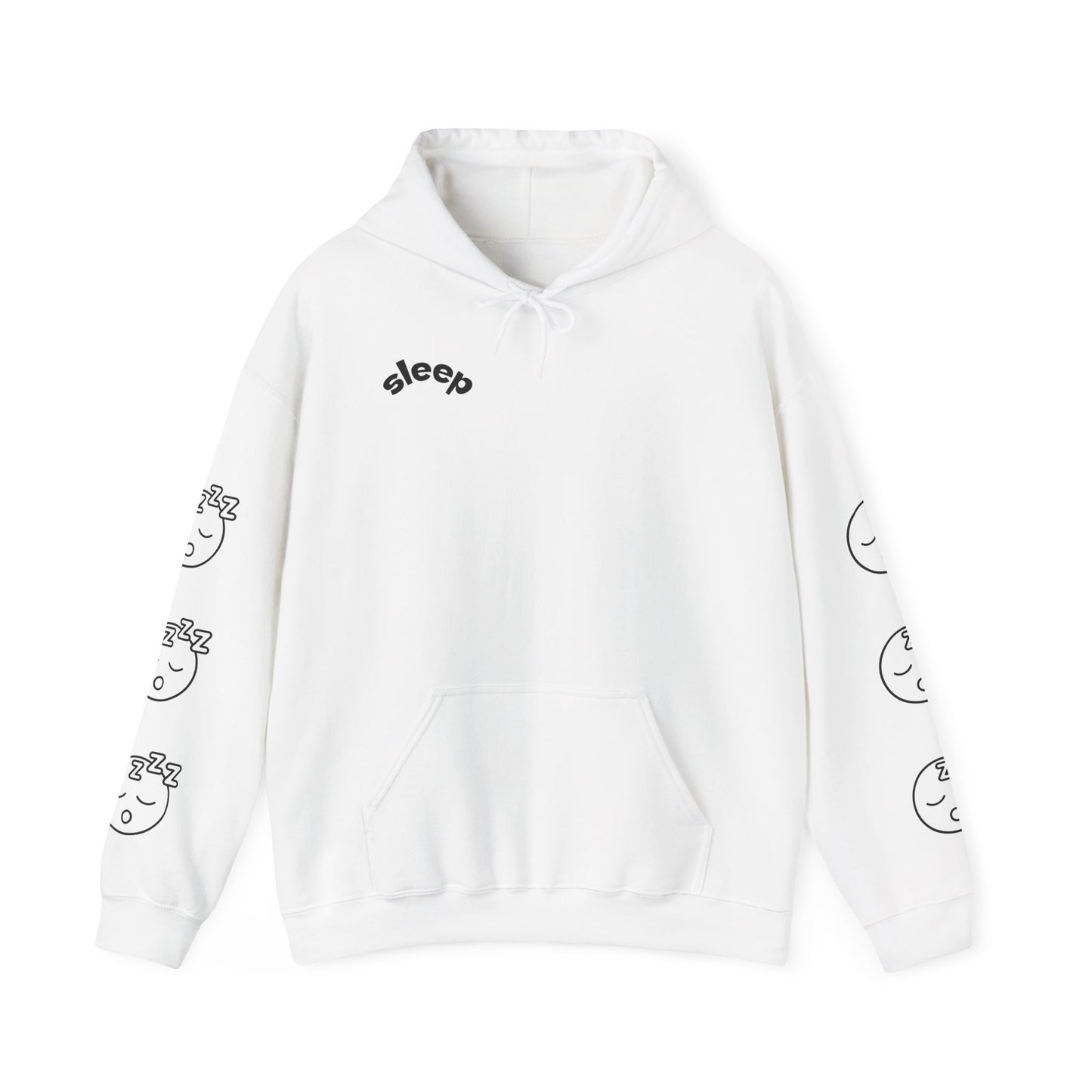 Cozy Sleepy Hoodie -  Heavy Blend™ Sweatshirt, Sleep Graphic, Cozy Gift, Chillwear, Relaxation Apparel, Dorm Essentials