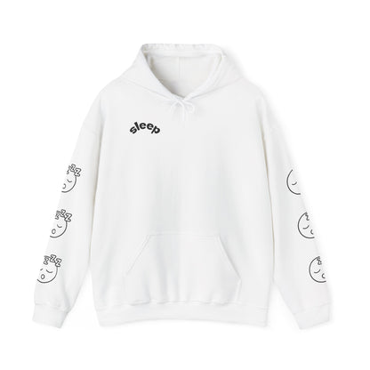 Cozy Sleepy Hoodie -  Heavy Blend™ Sweatshirt, Sleep Graphic, Cozy Gift, Chillwear, Relaxation Apparel, Dorm Essentials