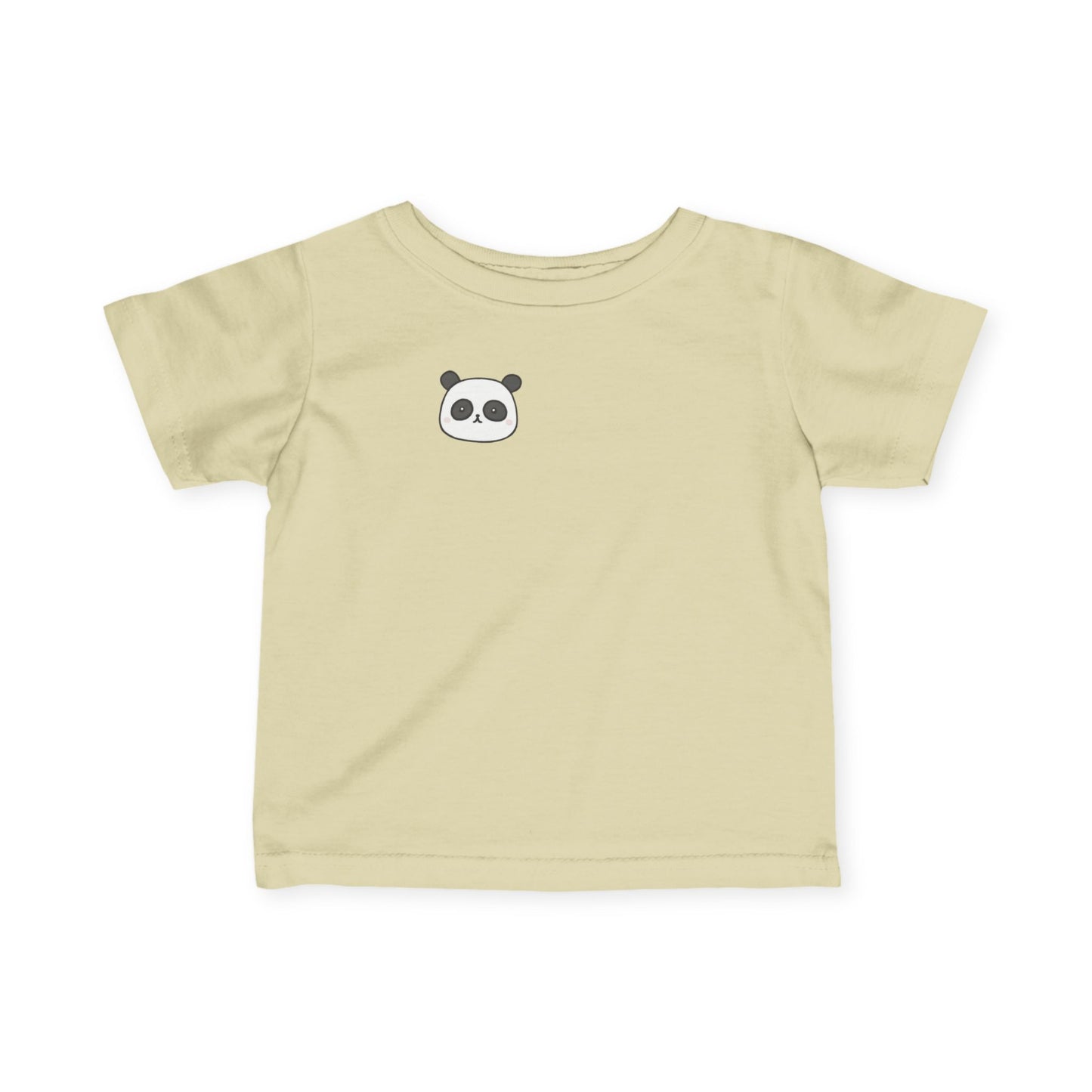 Cute Panda Infant Tee, Baby T-Shirt, Toddler Shirt, Unique Gift for Babies, Animal Lover Apparel, Cute Kids Clothes