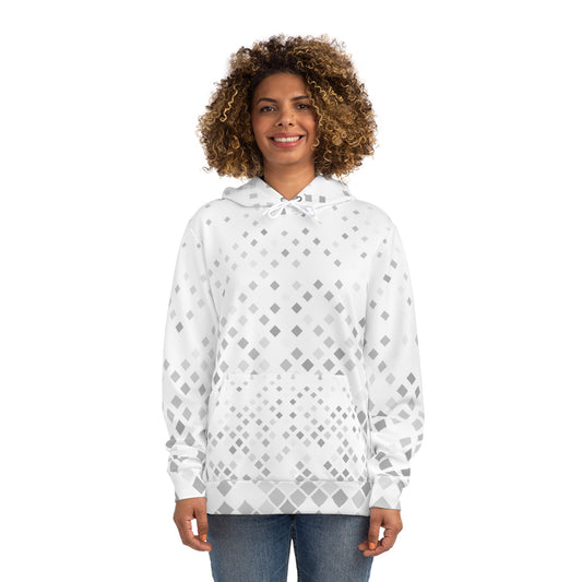 Trendy All-Over Print Hoodie, Stylish Sweatshirt, Unique Casual Top, Gift for Fashion Lovers, Cozy Layer for Winter