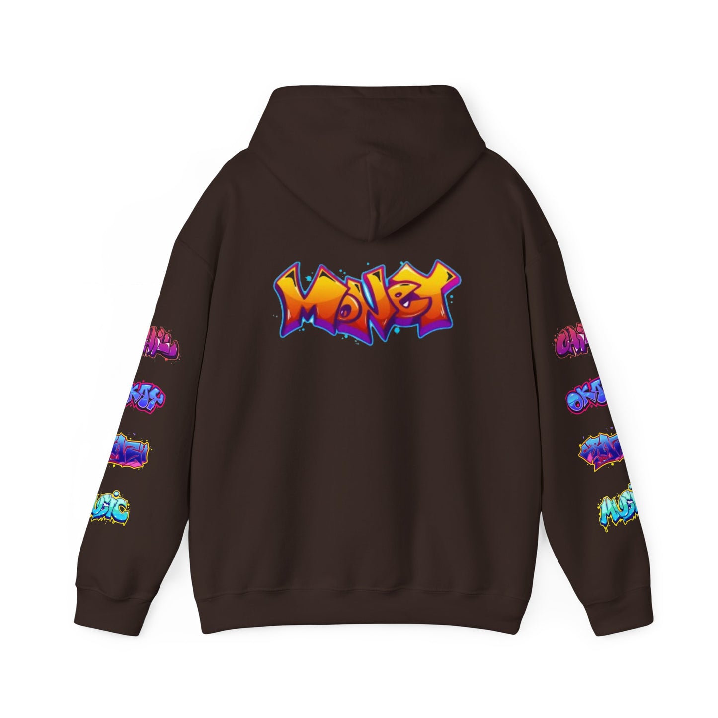 Graffiti Art  Hoodie - Cozy Streetwear, Unique Gift for Art Lovers, Perfect for Festivals, Casual Wear, Cool Graphic Sweatshirt