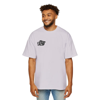 Floral Camera Oversized Tee, Photography Lover Shirt, Casual Graphic T-Shirt, Gift for Creatives, Trendy Streetwear