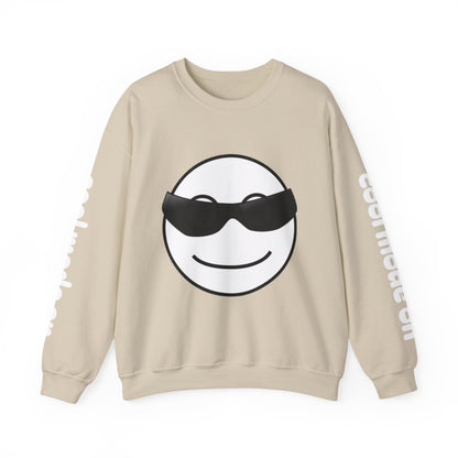 Cool Vibes Crewneck Sweatshirt, Chill Fashion, Casual Wear, Trendy Gift, Lounge Pullover