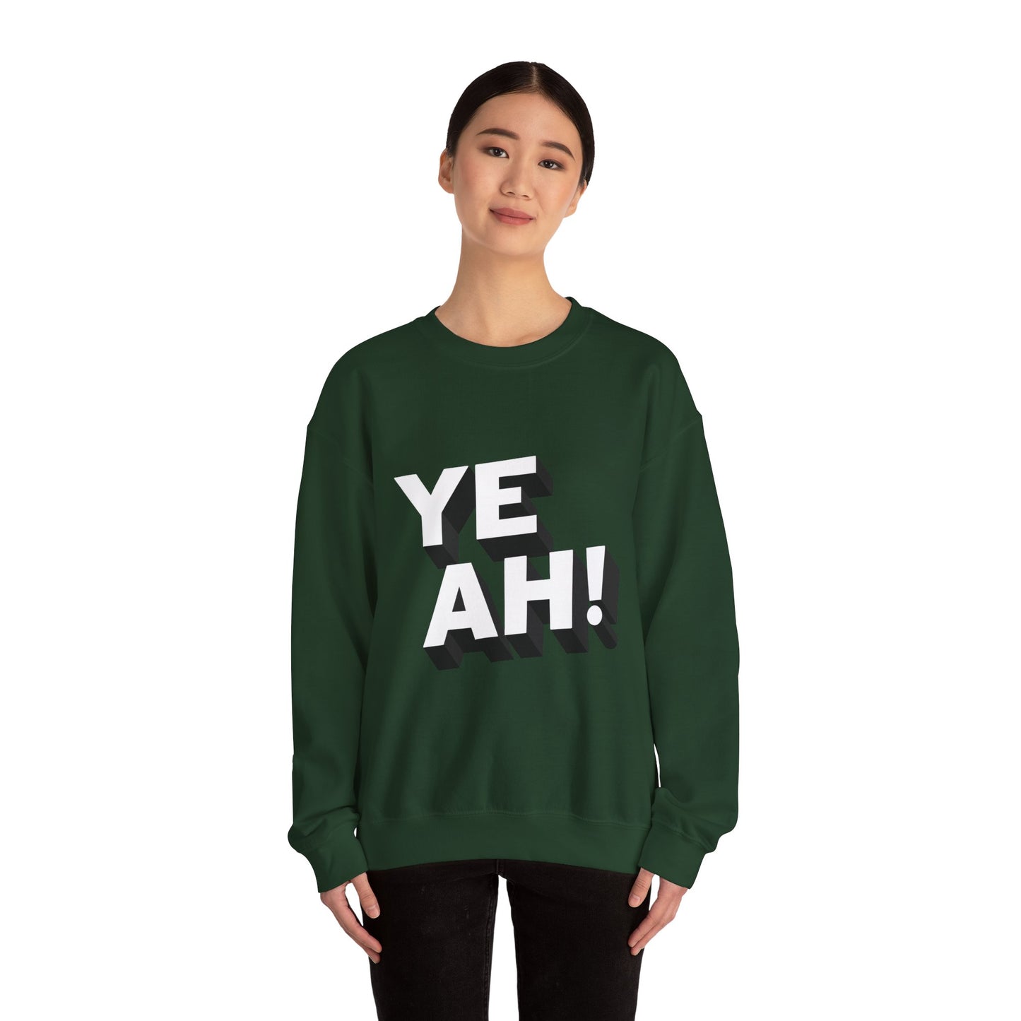 AH YES!  Heavy Blend™ Crewneck Sweatshirt - Comfortable Style for Everyday Wear, Perfect Gift for Friends, Casual Outfit, Cozy [...]
