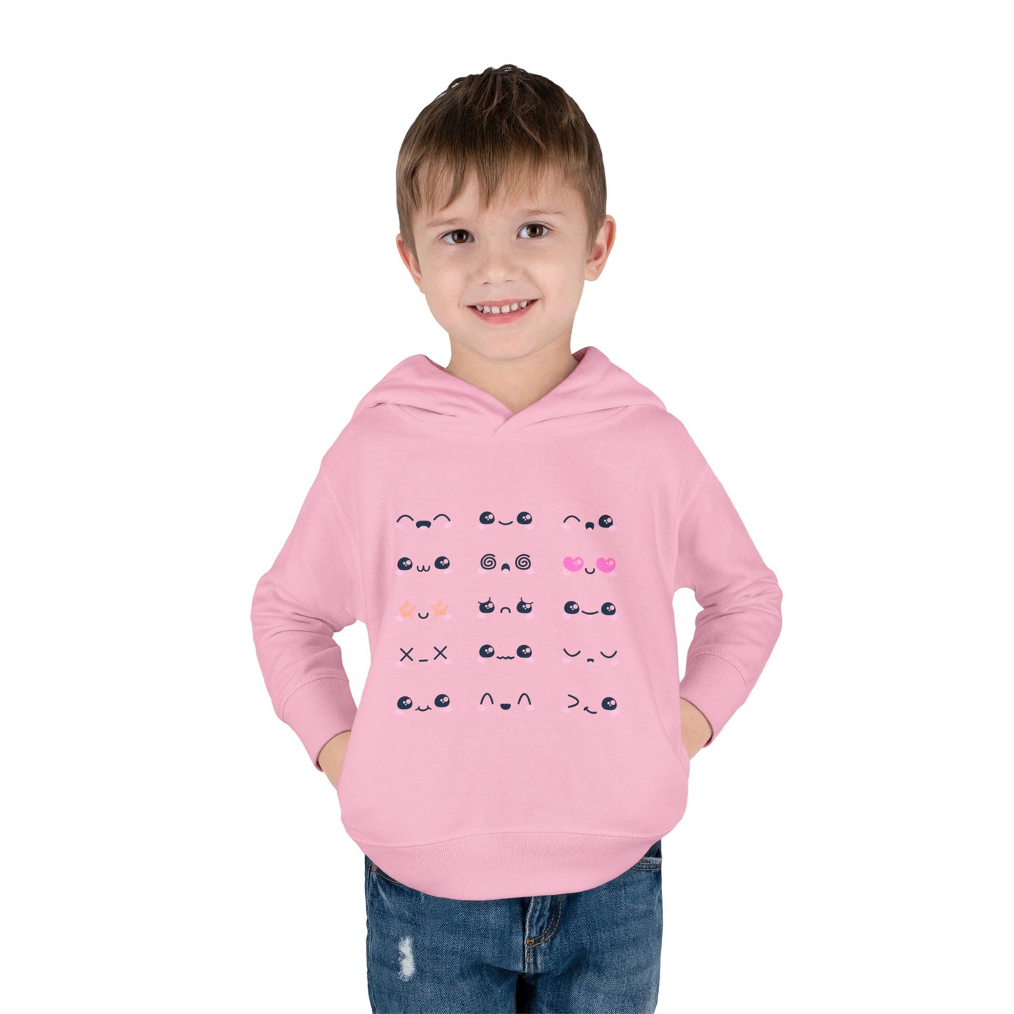 Cute Toddler Fleece Hoodie with Fun Facial Expressions, Perfect Gift for Kids, Cozy Pullover for Playdates, Everyday Wear, Holiday [...]