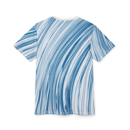 Stylish  Cut & Sew Tee, Casual Summer Shirt, Beach Wear, Gift for Him/Her, Colorful AOP Tee