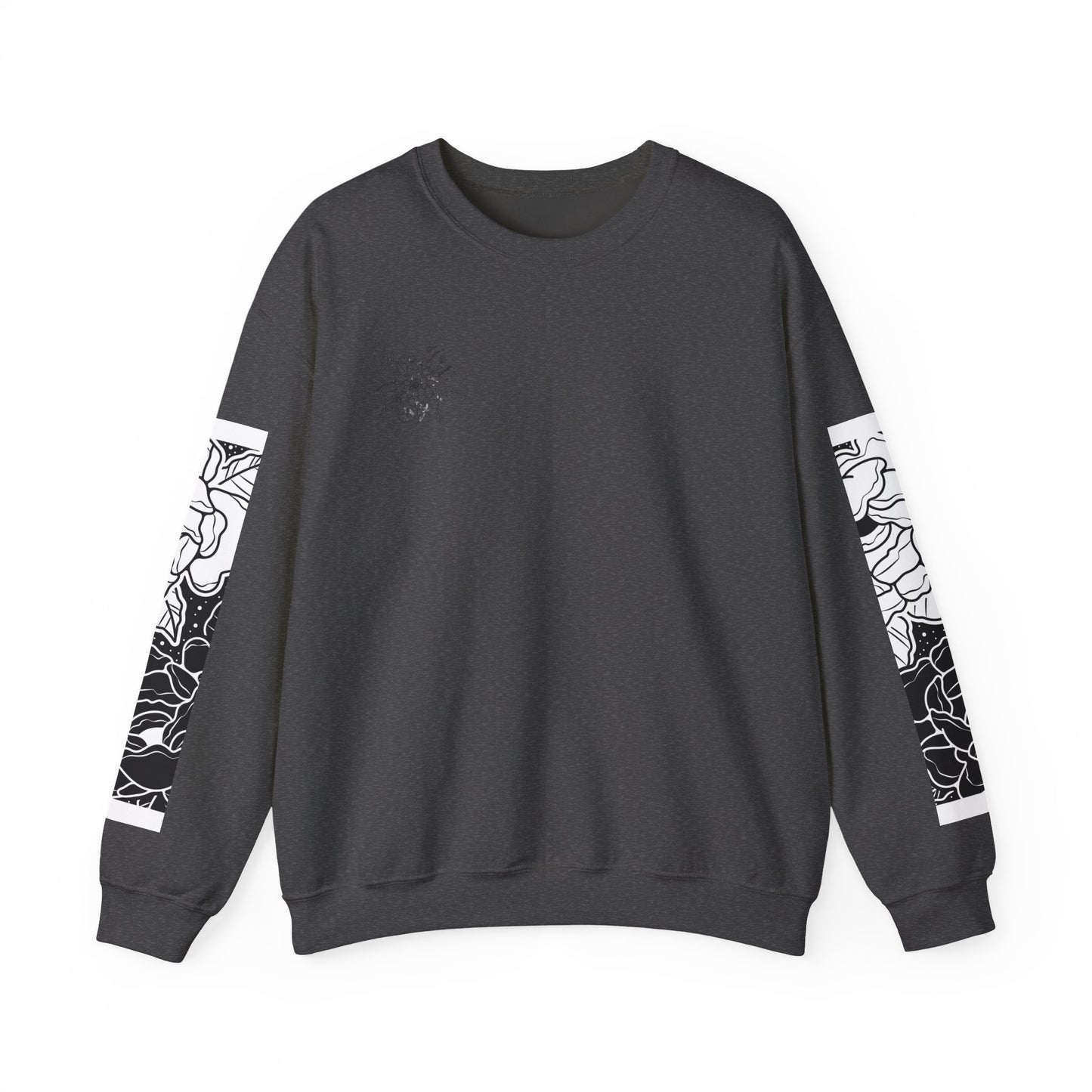 Floral Print Crewneck Sweatshirt, Cozy Sweatshirt, Casual Wear, Perfect Gift, Spring Fashion, Everyday Comfort