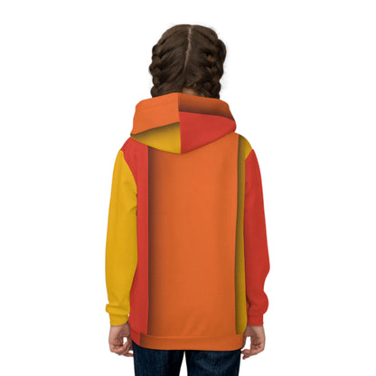 Colorful Children's Hoodie - Bright & Fun Pullover for Kids, Kids Fashion, Gift for Birthdays, Casual Wear, Colorful Sweatshirt