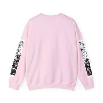 Floral Print Crewneck Sweatshirt, Cozy Sweatshirt, Casual Wear, Perfect Gift, Spring Fashion, Everyday Comfort