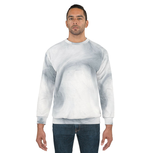 Elegant Marble  Sweatshirt - Cozy Lifestyle Apparel for All Occasions, Fall Fashion, Gift Idea, Casual Wear, Relaxed Style