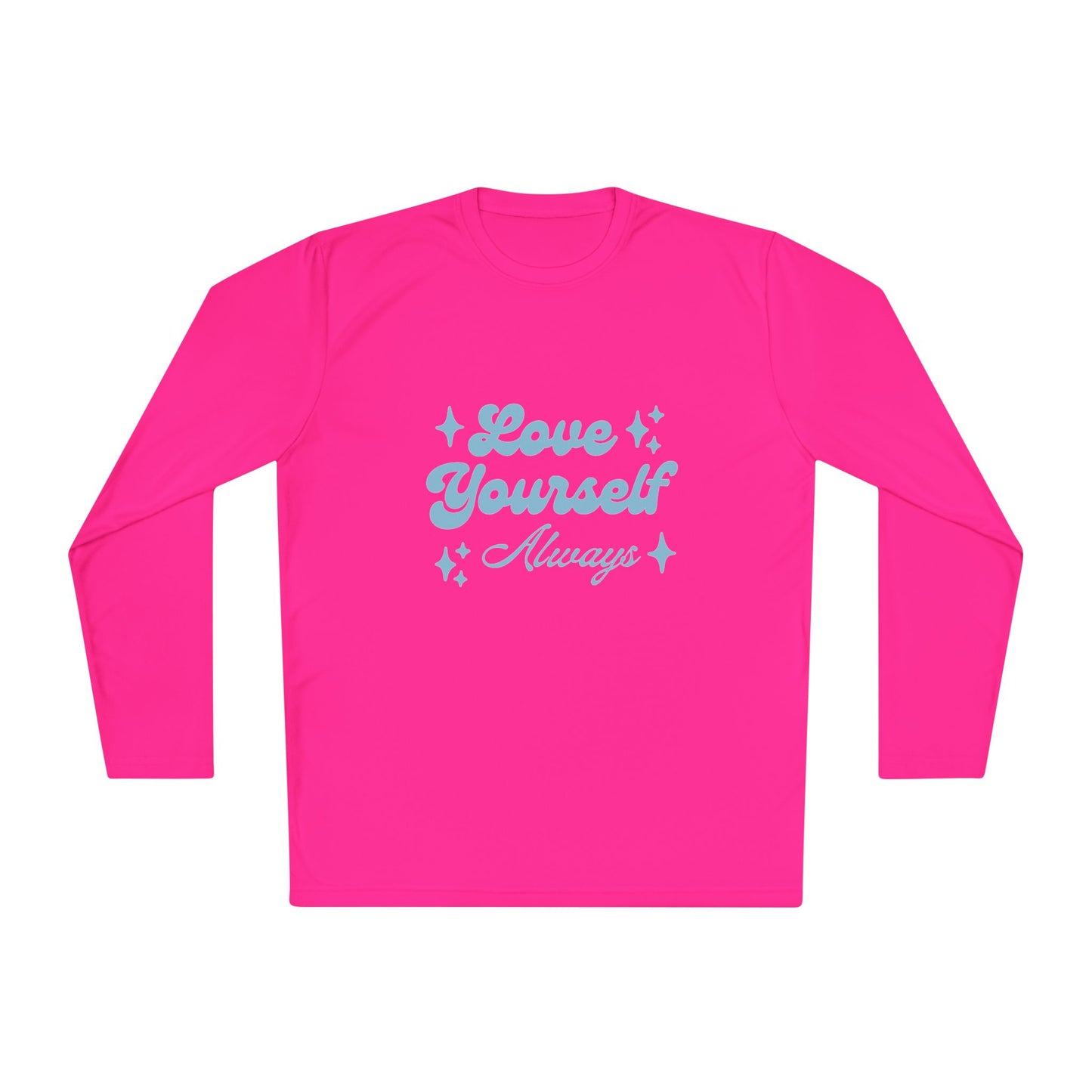 Love Yourself Long Sleeve Tee |  Comfort Wear, Self-Care Gift, Inspirational Shirt, Casual Outfit, Modern Apparel