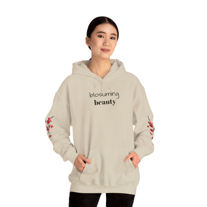 Blossoming Beauty Hoodie - Cozy  Sweatshirt for Spring Fashion, Gift for Her, Floral Hoodie, Casual Style, Spring Outfit